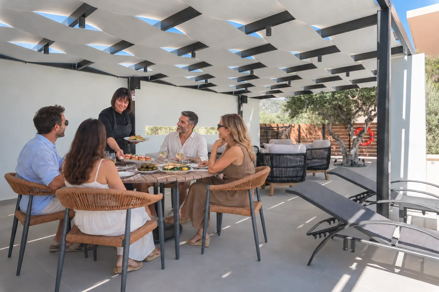 Private Chef Villa Agios Nikolaos Dining